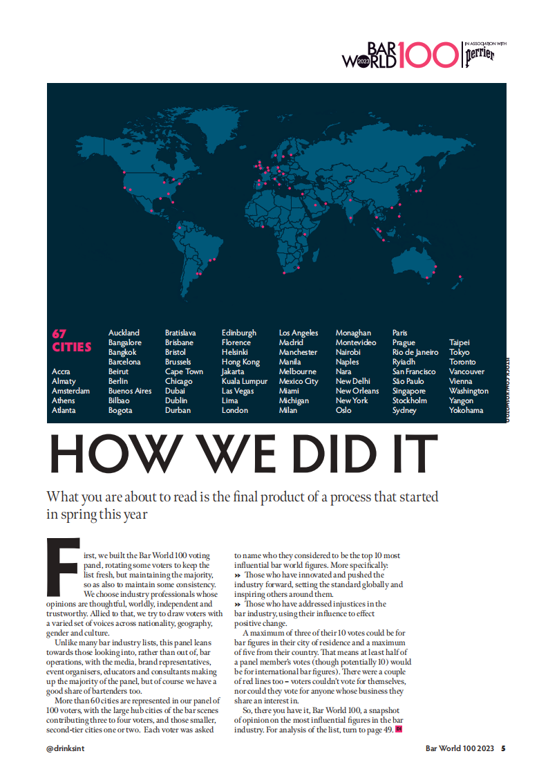 Drinks 2023全球酒吧100强（英文） 第5页