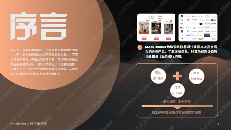MassThinker：2023美国高点家居展趋势洞察报告 第3页