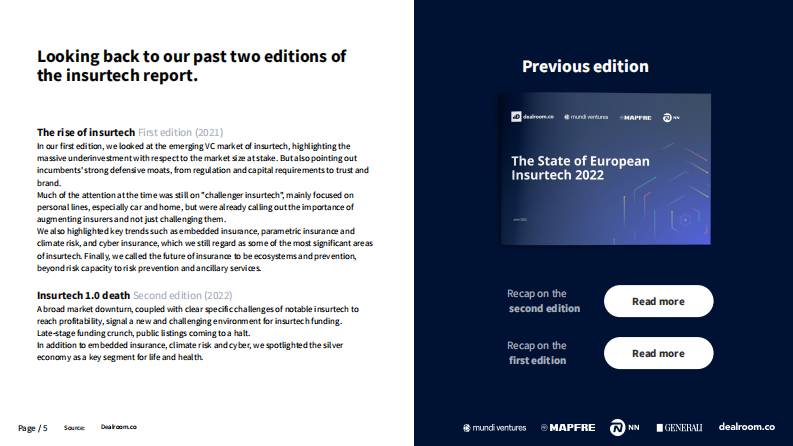 Dealroom：2023年全球保险科技报告（英文） 第5页