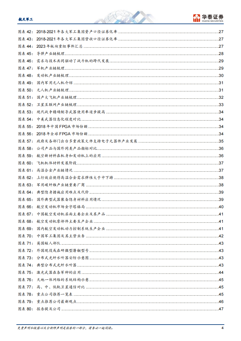 航天军工行业2024年度策略：需求落地，加速成长-华泰证券 第4页