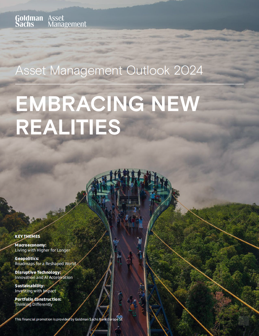 高盛2024年资产管理展望：拥抱新现实（英） 第1页