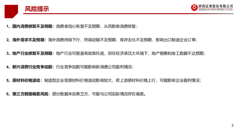 大消费行业2024年度策略：预期充分，优中择优 第3页