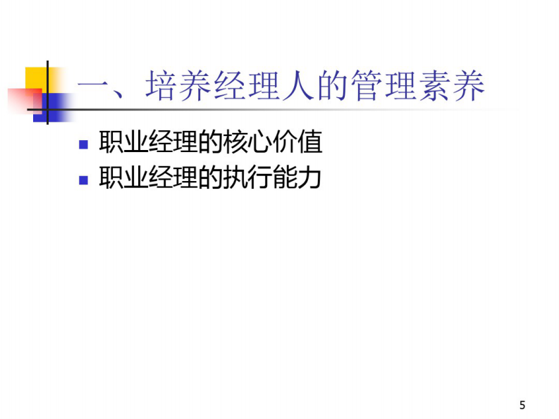 职业经理人十项技能 第5页