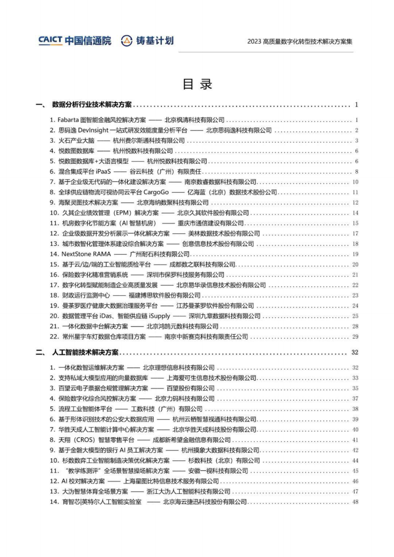 2023高质量数字化转型技术解决方案集 第3页