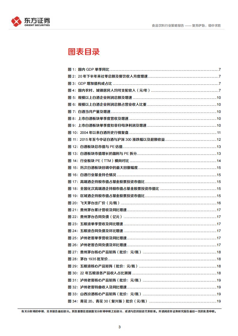 食品饮料行业2024年度投资策略：复苏伊始，稳中求胜 第3页