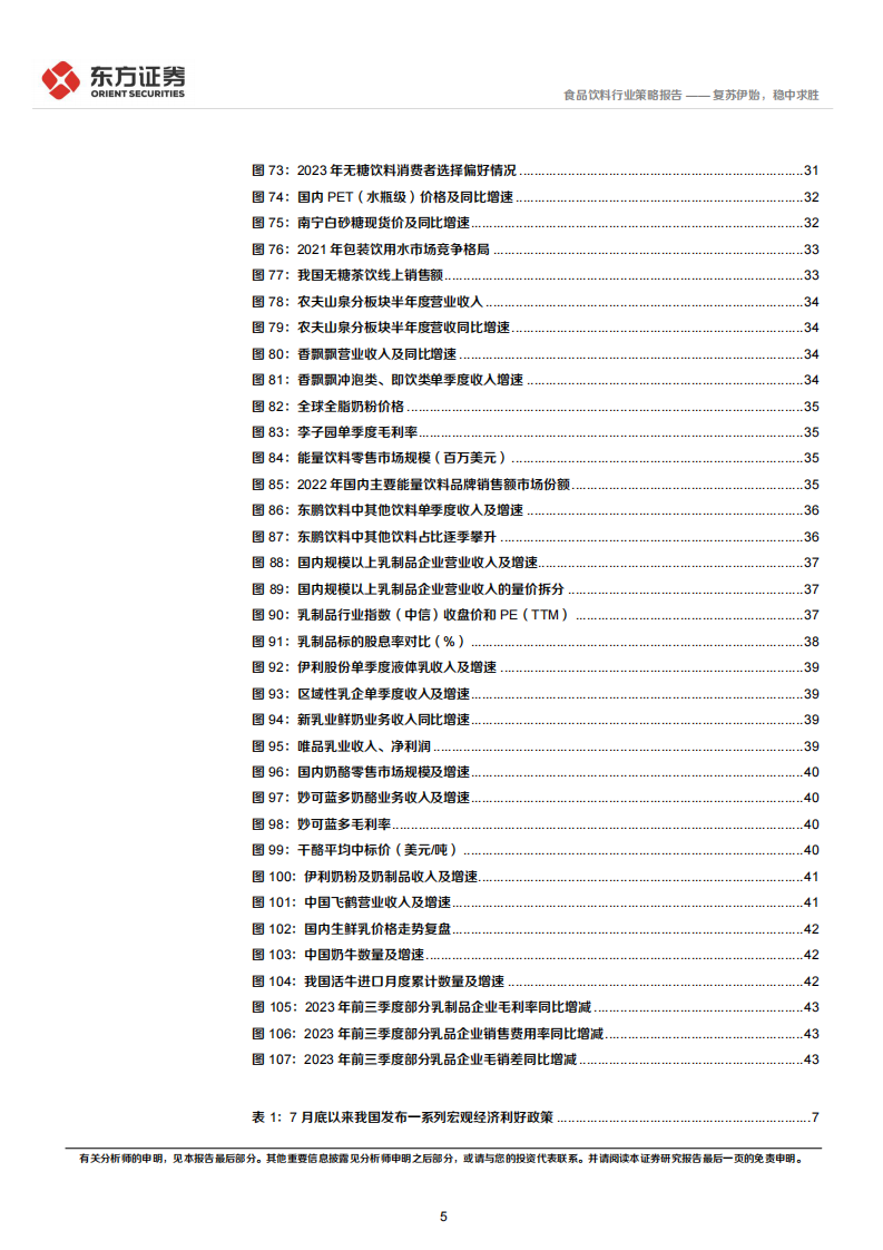食品饮料行业2024年度投资策略：复苏伊始，稳中求胜 第5页