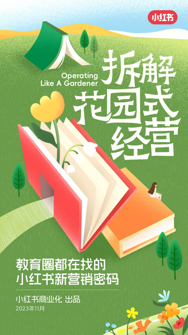 小紅書：2023小紅書教育行業(yè)白皮書—拆解花園式經(jīng)營