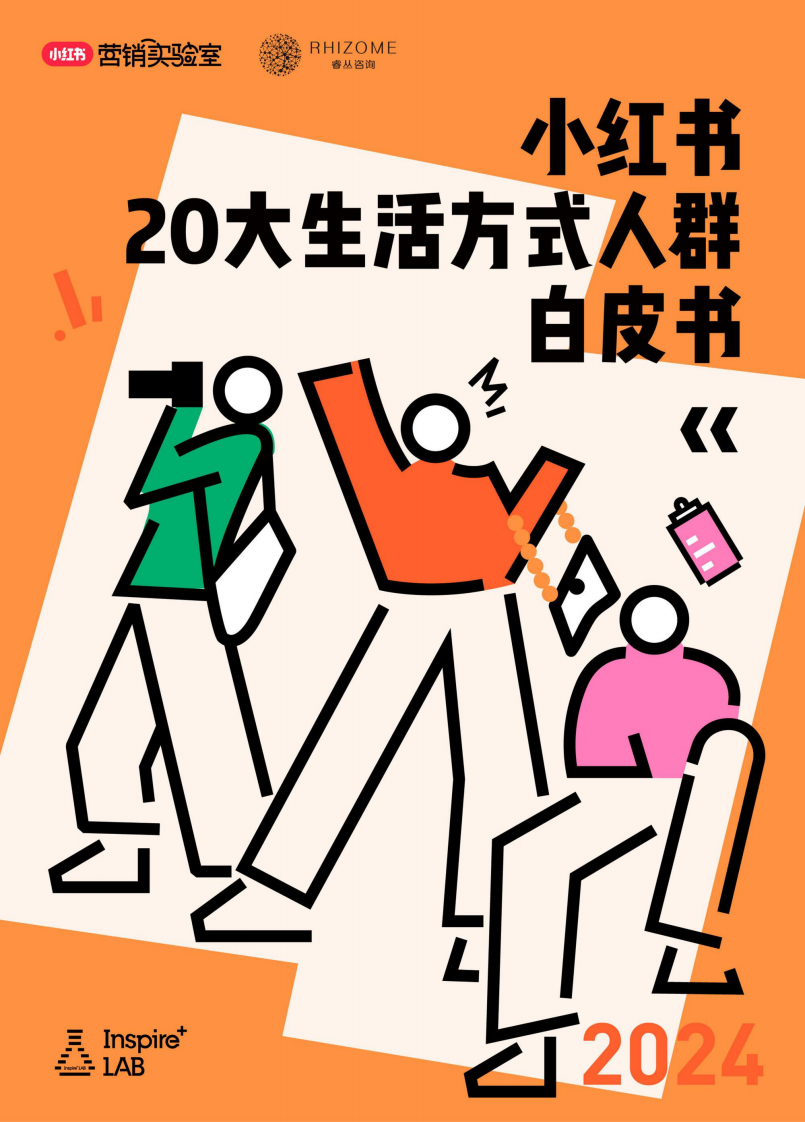 小紅書：2024小紅書20大生活方式人群白皮書