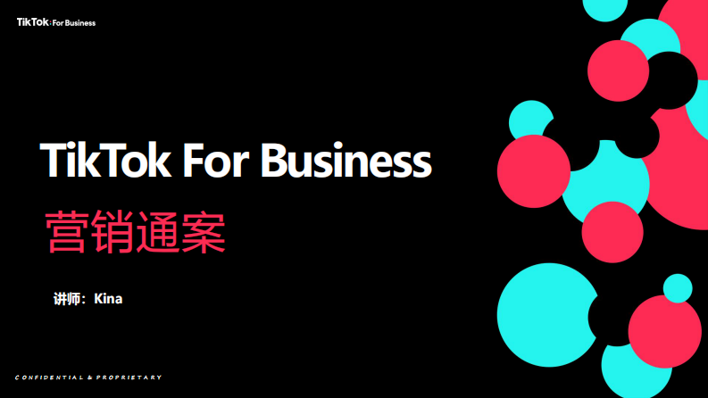 TikTok For Business營(yíng)銷通案【跨境電商】【互聯(lián)網(wǎng)】【通案】