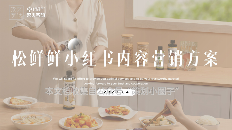 2023松鮮鮮小紅書內容種草營銷方案