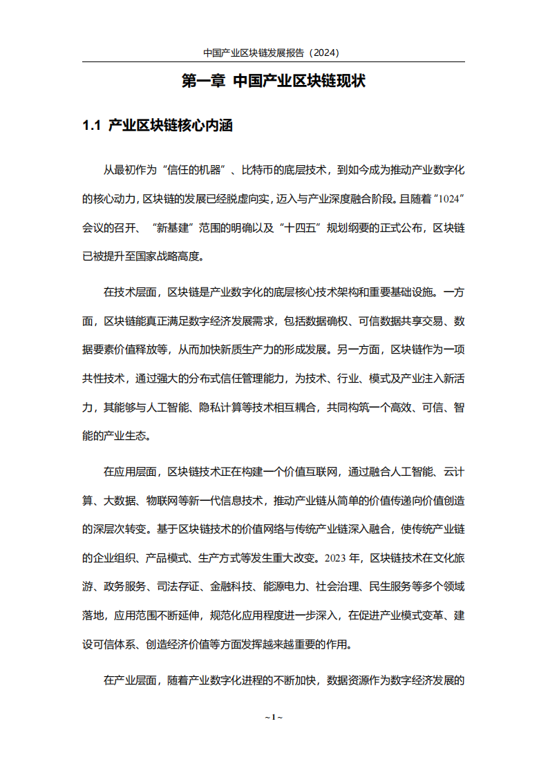 中国产业区块链发展报告（2024） 第5页