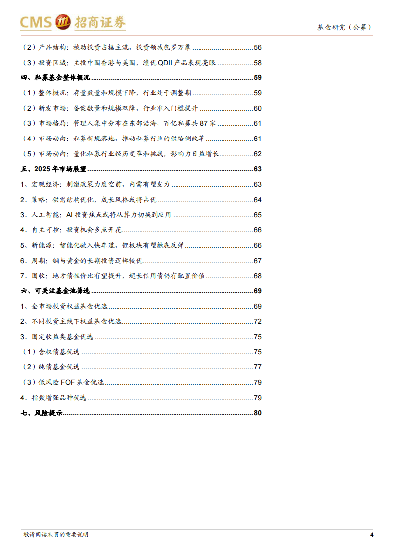 2024年基金市场回顾及2025年展望：守正出奇，奋楫争先 第4页