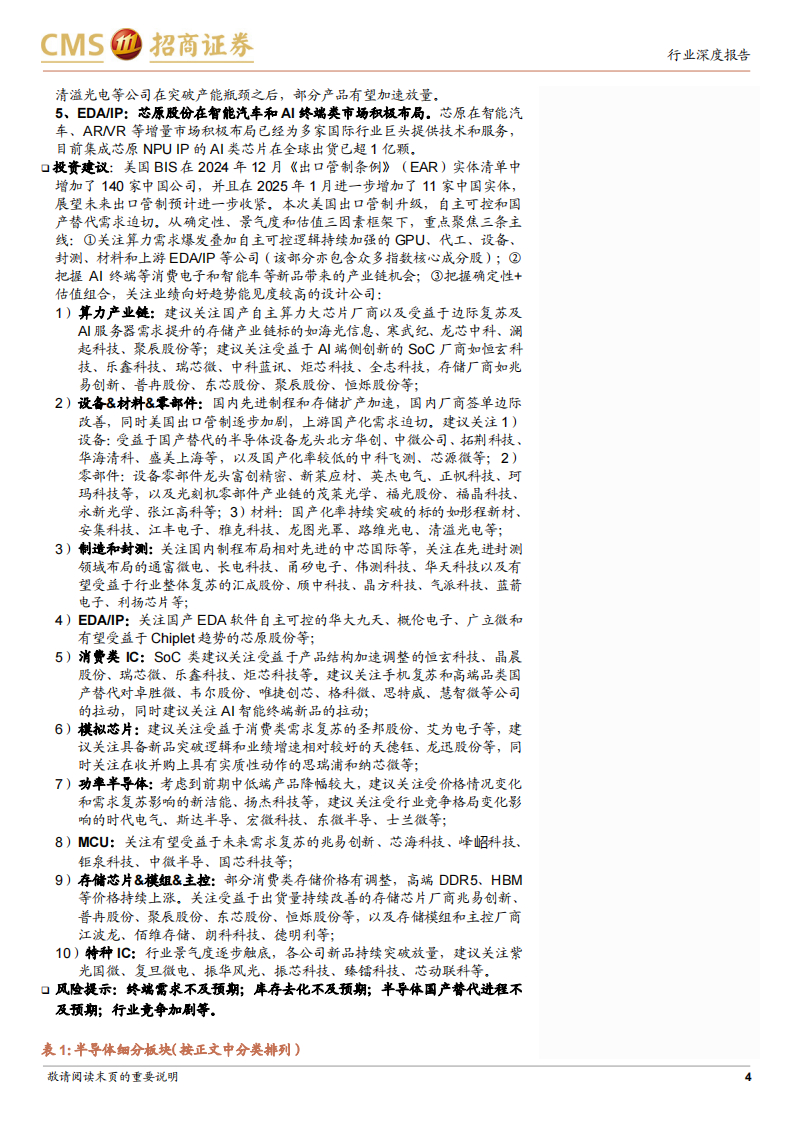 DeepSeek推动国内AI生态发展，算力芯片适配、端侧创新等加速 第4页