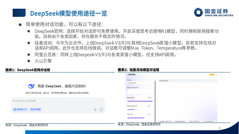 量化漫谈系列：DeepSeek部署与蒸馏模型推理评测-国金证券 第4页
