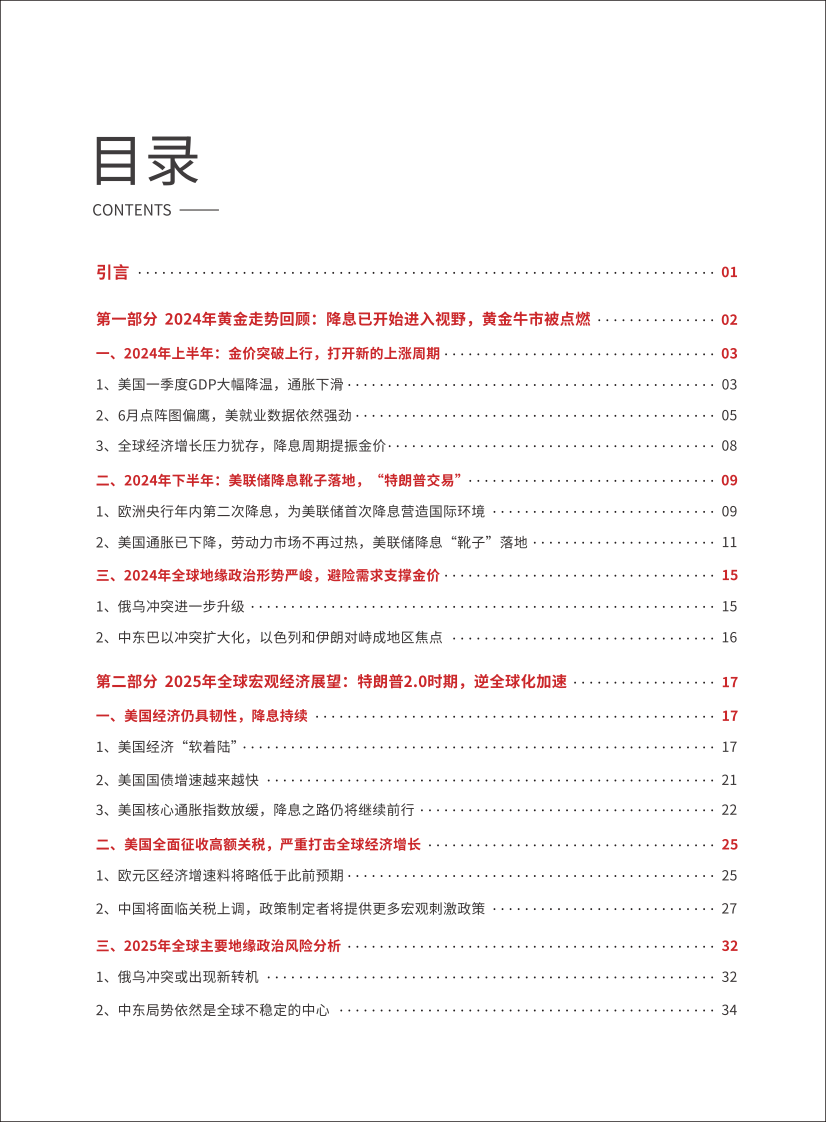 2025年贵金属投资展望报告 第2页