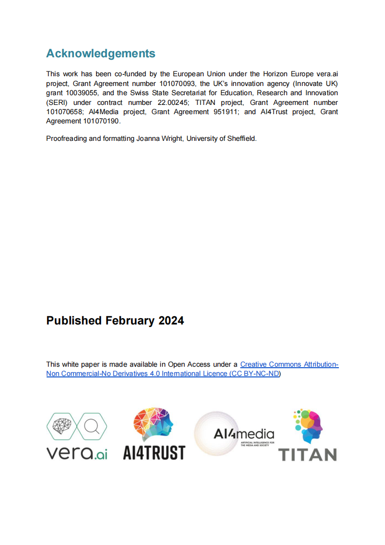 生成式人工智能与虚假信息：最新进展、挑战和机遇 第2页