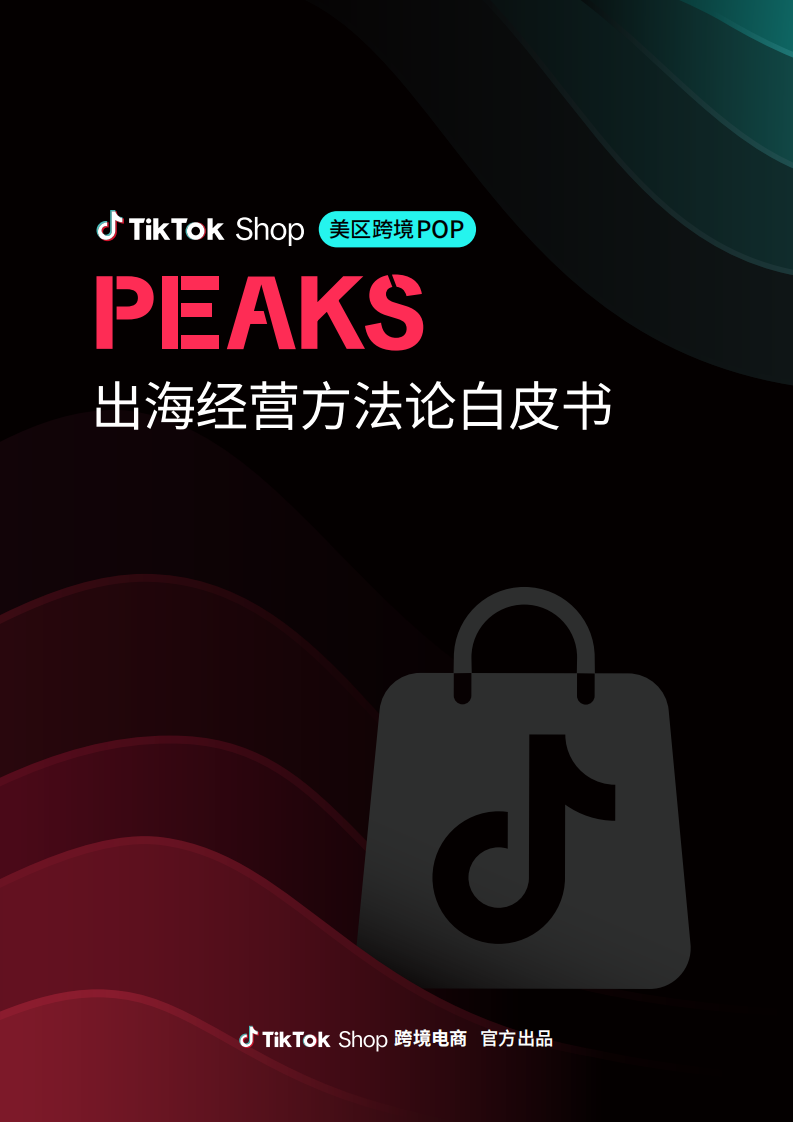 2025年美区跨境POP PEAKS出海经营方法论白皮书 第1页