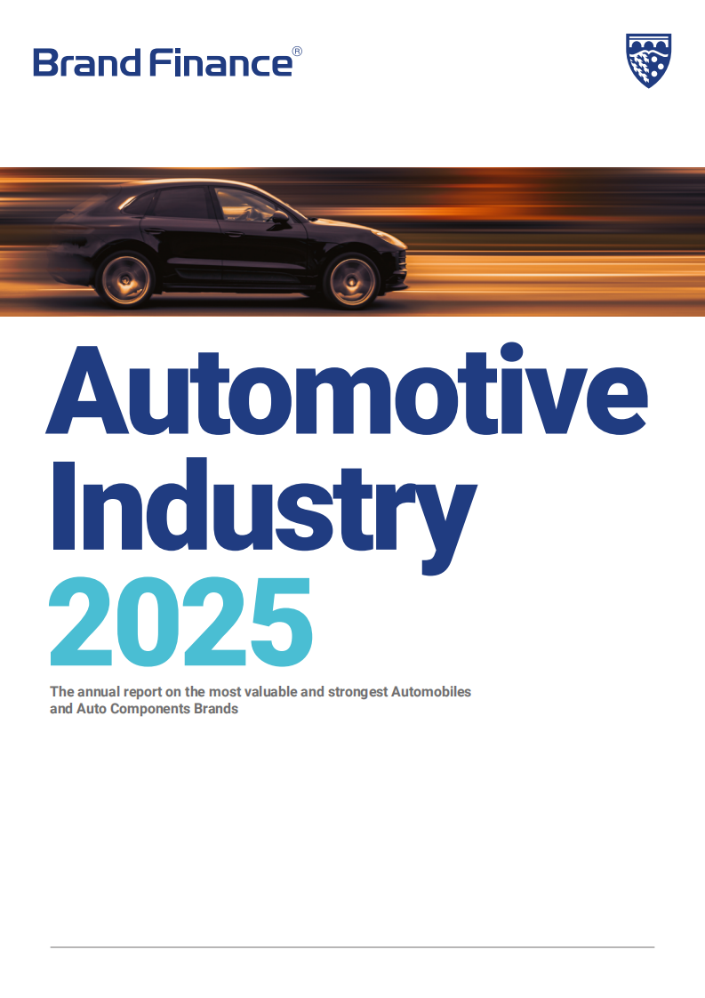 汽车行业品牌价值2025年度报告（英文） 第1页