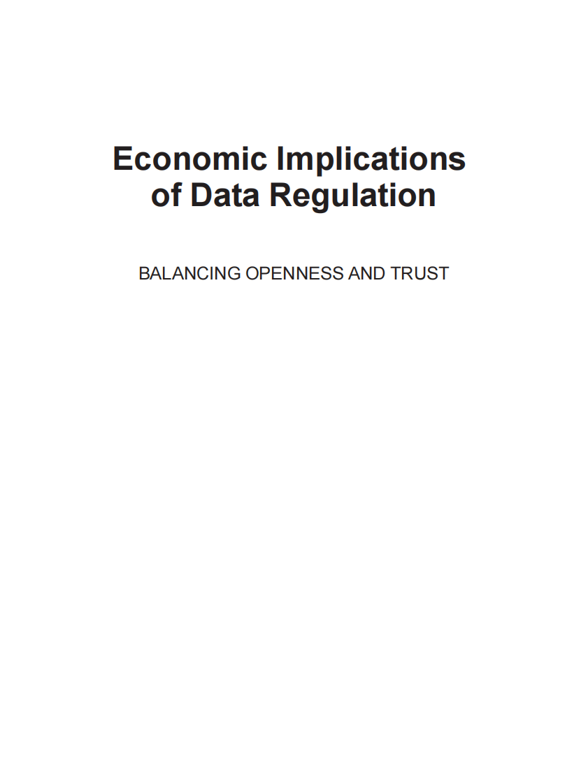 数据监管的经济影响：平衡开放与信任（英文） 第3页