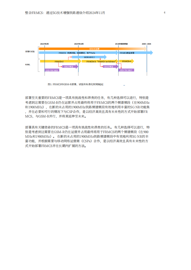 爱立信（Ericsson）：2024集成未来铁路移动通信系统（FRMCS）：5G技术推动铁路通信提质升级白皮书 第4页