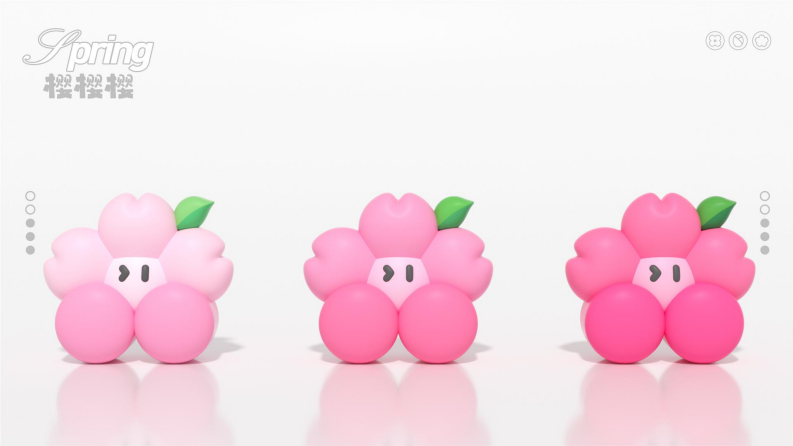 2025春季Spring樱樱樱春季美陈包装设计案【樱花美陈】【春季包装】 第3页