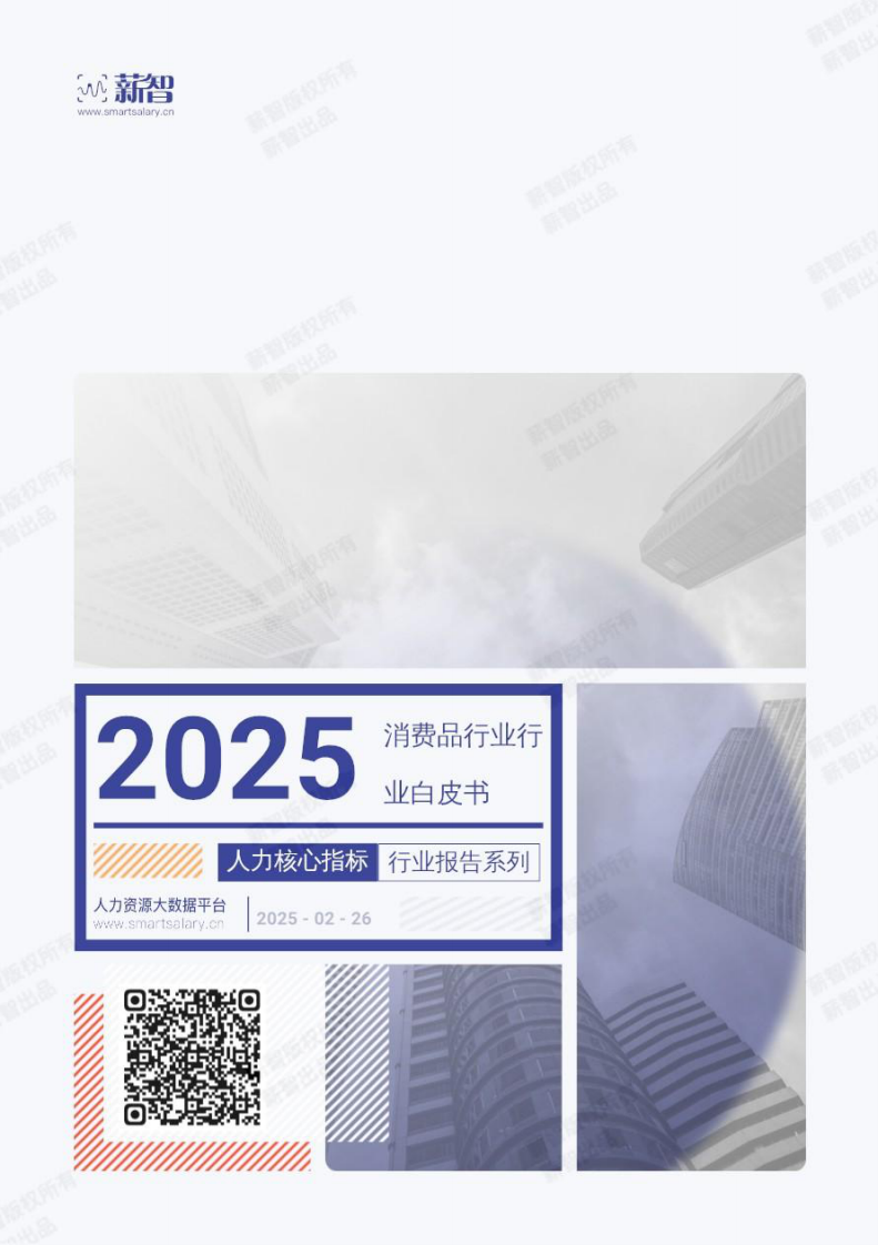 2025年Q1消费品行业薪酬报告 第1页