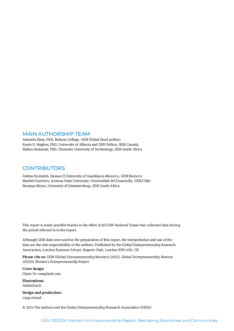 2023-2024年全球女性创业观察报告：重塑经济与社区 第2页