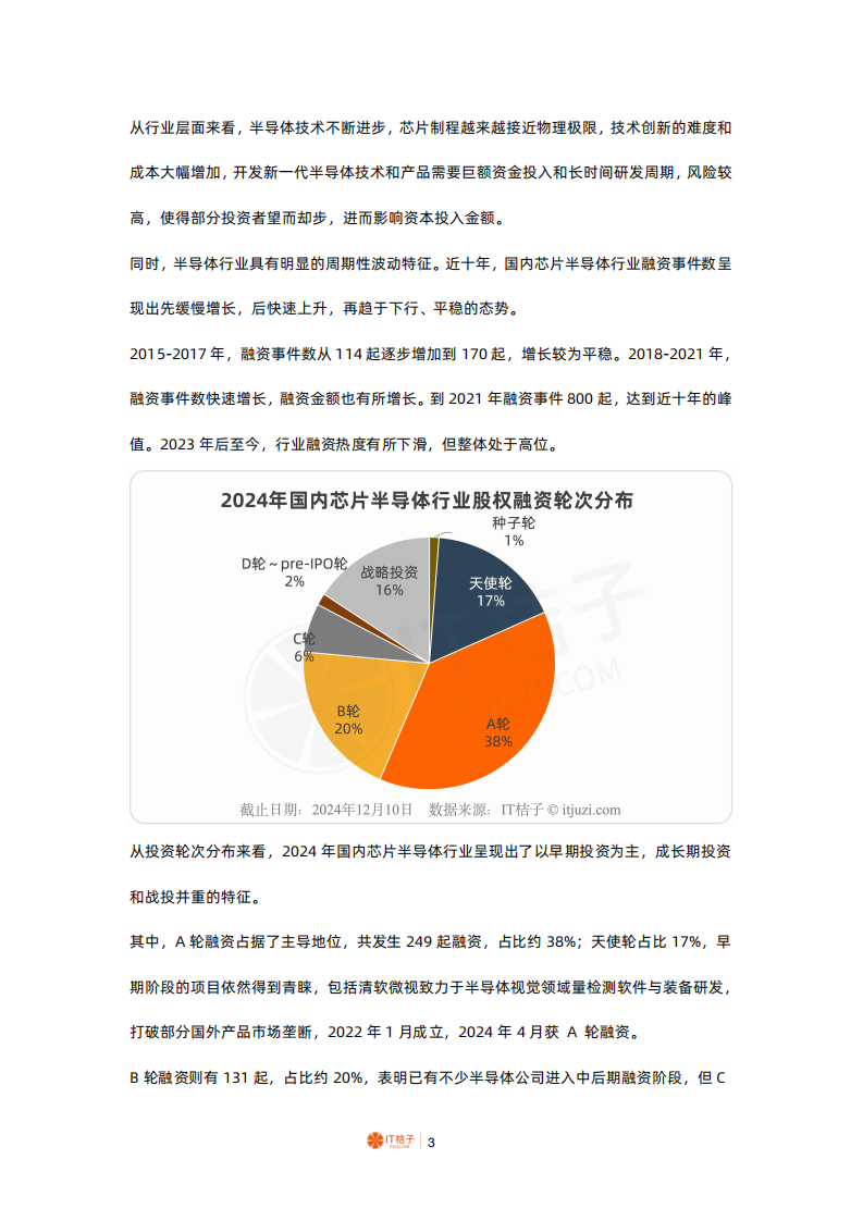 2024年中国芯片半导体行业投融资报告 第3页