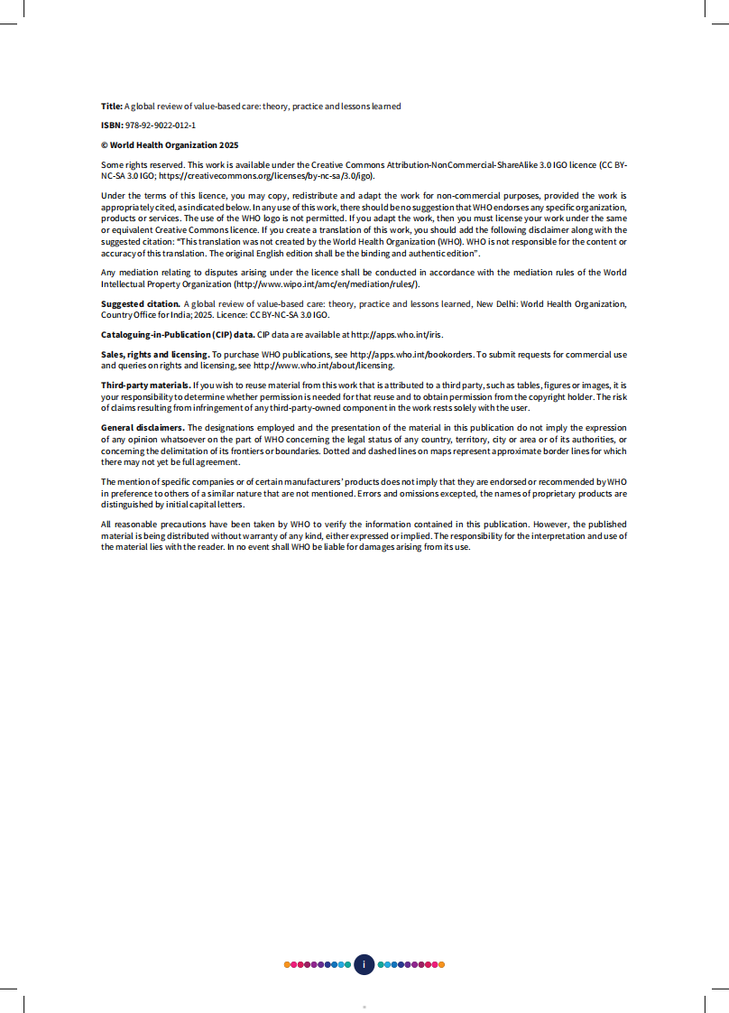 2025价值医疗的全球审视报告：理论、实践与经验总结（英文） 第5页