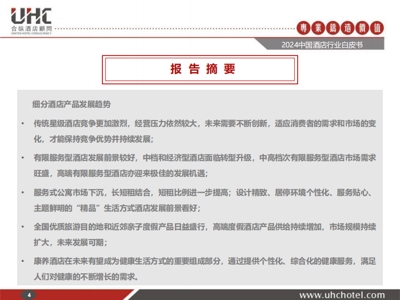 2024年中国酒店行业白皮书 第4页