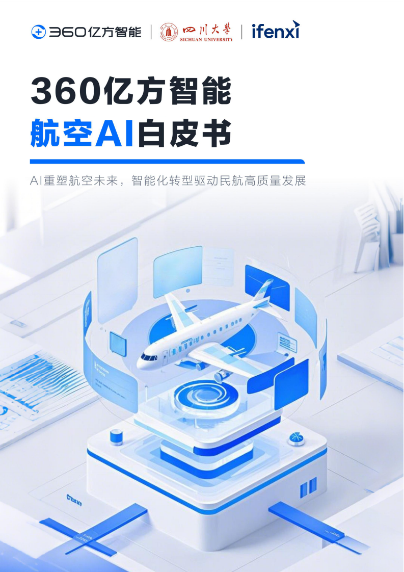 2025年360亿方智能航空AI白皮书 第1页