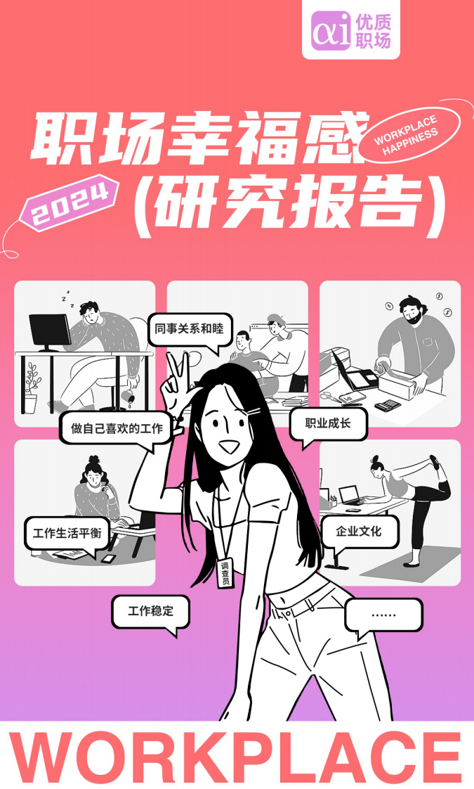 2024年职场幸福研究报告 第1页
