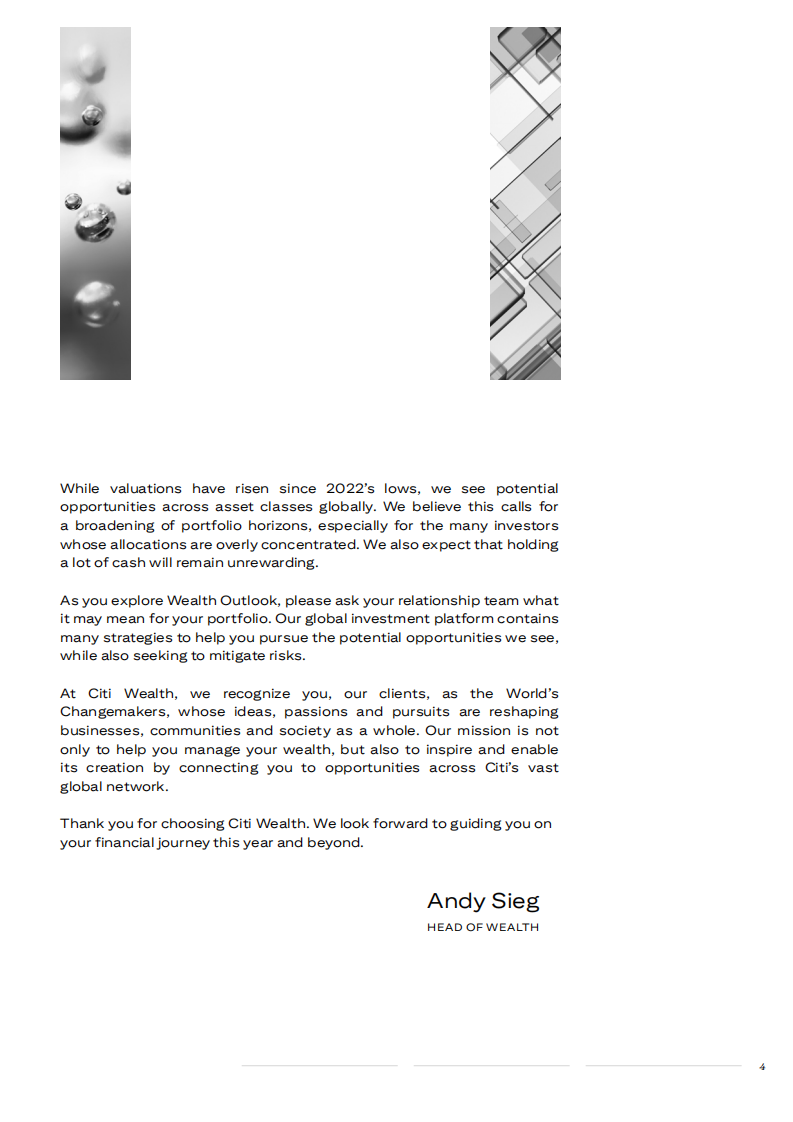 花旗-2025年全年财富展望（英）） 第4页