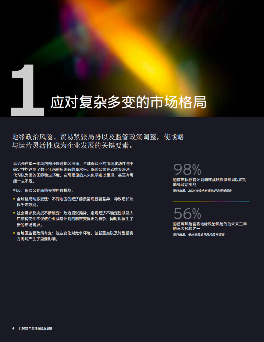 安永：2025年全球保险业展望 第4页