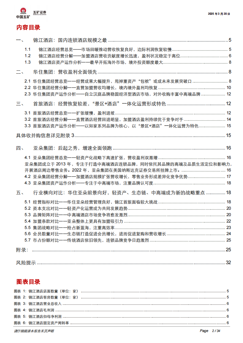 中国酒店行业格局分析：盈利为王，效率为先 第2页