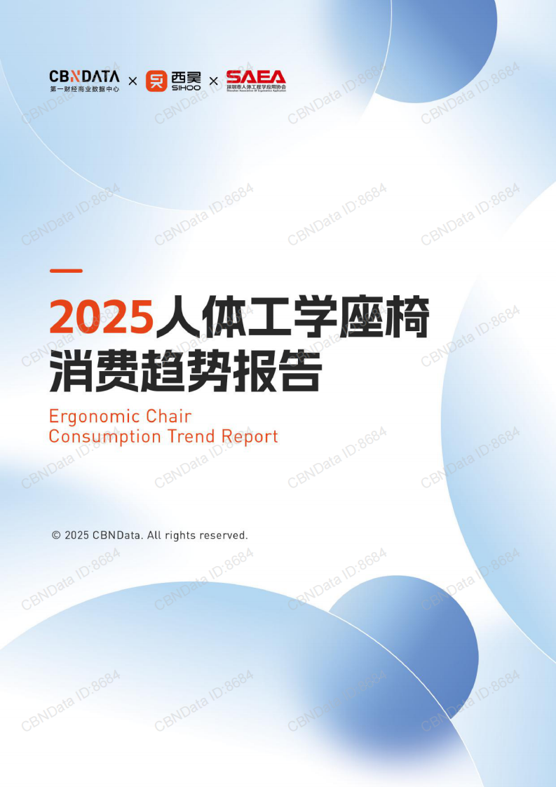 2025人体工学座椅消费趋势报告 第1页
