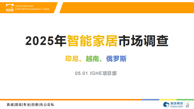 2025年智能家居市场调查报告 第1页