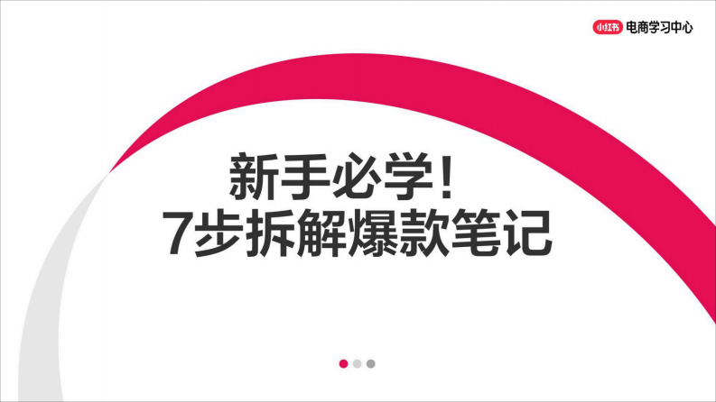 新手必学！7步拆解爆款笔记 第1页