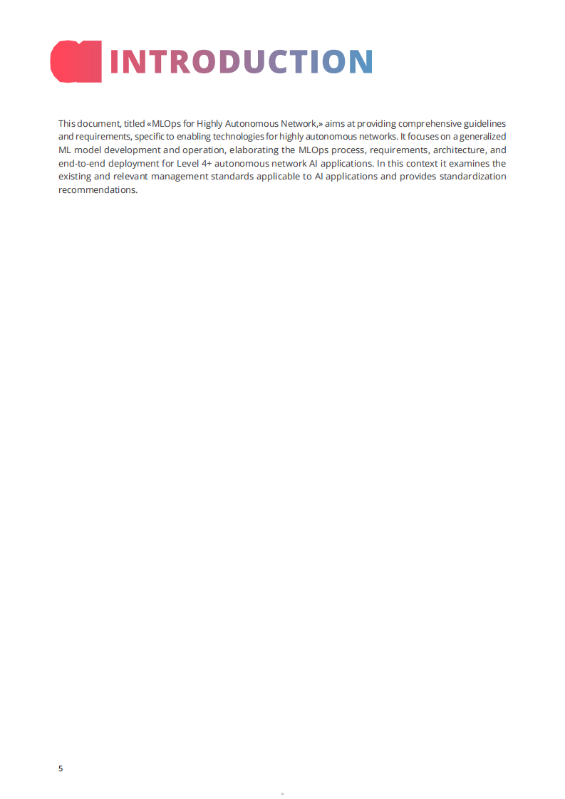 2025高阶自智网络的模型研发运营一体化管理白皮书（英文） 第5页