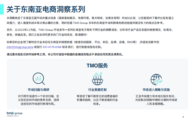 2025年东南亚电子商务市场洞察报告 第2页