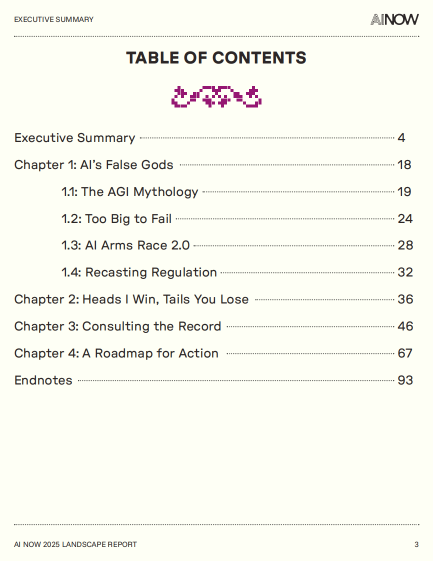2025年人工智能权力格局研究报告：权力集中化及其威胁（英文） 第3页