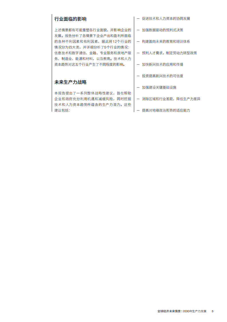 2030年生产力发展白皮书 第5页