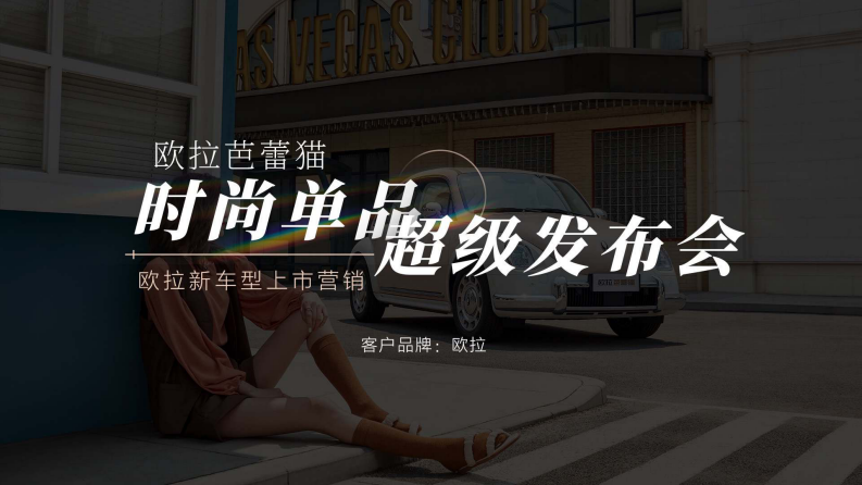 国产新能源汽车新车型上市营销发布会活动策划案【汽车】【新车发布会】 第1页