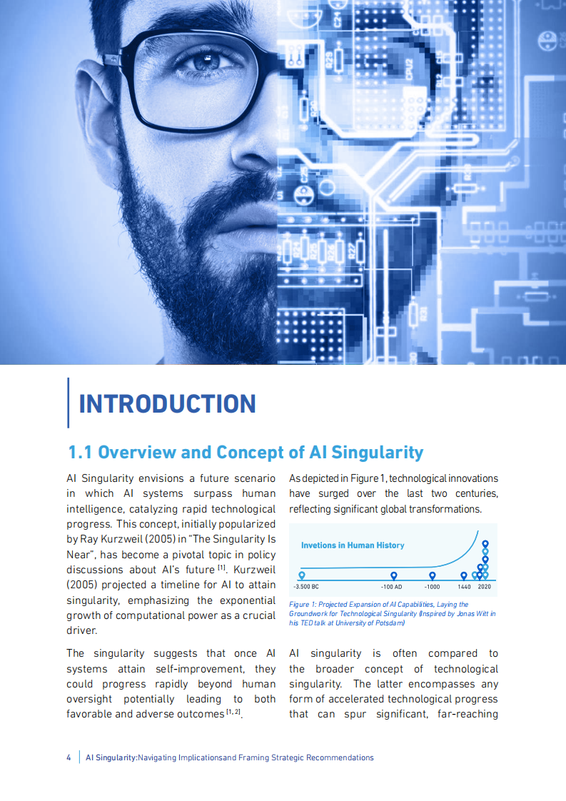 2025驾驭人工智能（AI）奇点：潜在影响及战略应对框架报告（英文） 第4页