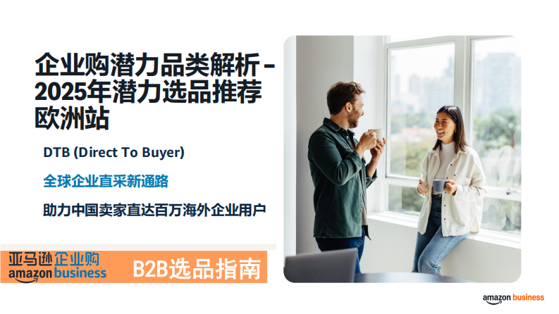 企业购潜力品类解析 -2025年潜力选品推荐-欧洲站 第1页