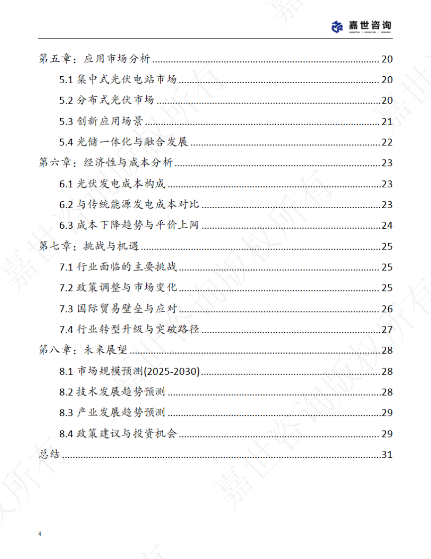 2025中国新能源光伏行业现状报告 第4页