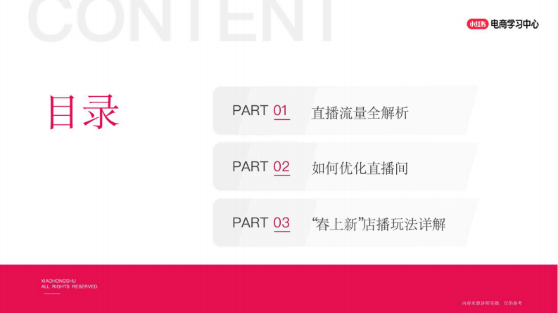 2025小红书「春日秀场」店铺直播前、中、后全链路运营指南【小红书电商运营】 第3页