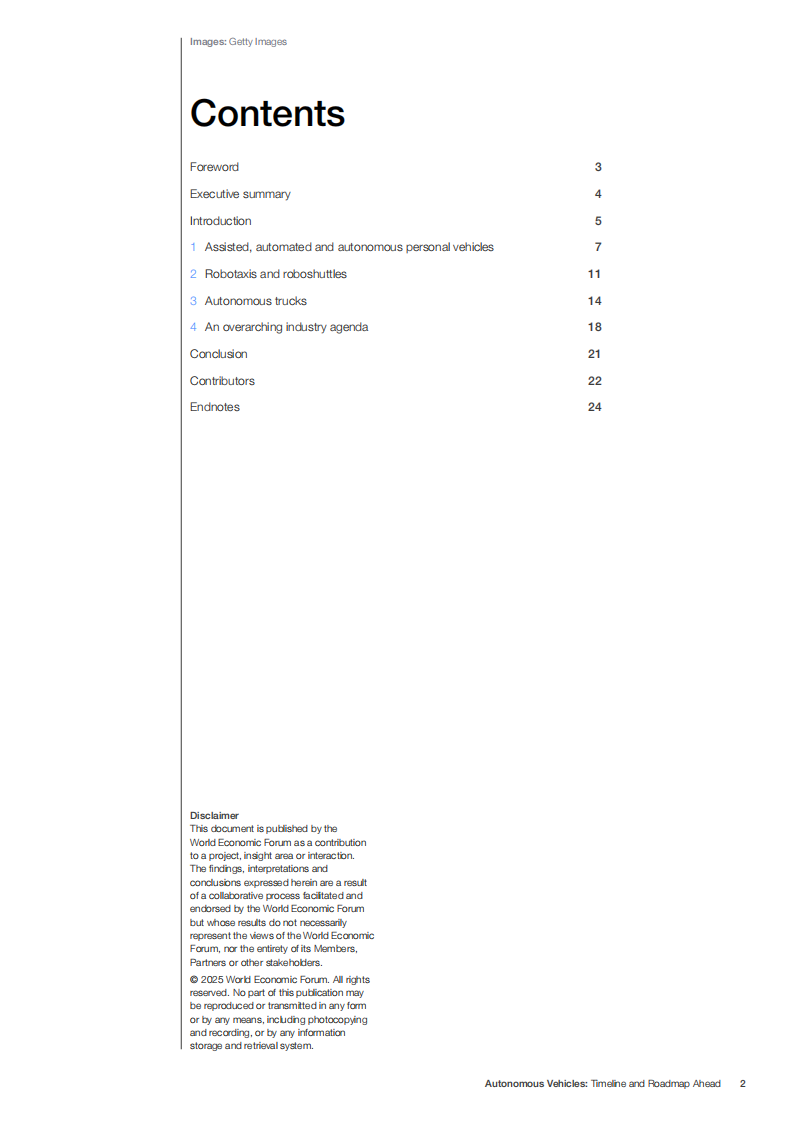 自动驾驶汽车：时间表和未来路线图（英文） 第2页