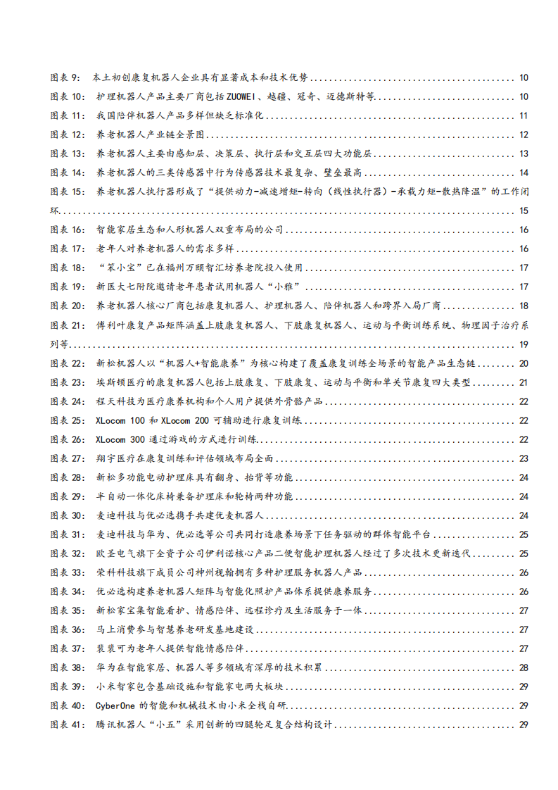2025养老机器人行业市场需求空间、产业链及相关标的分析报告 第3页