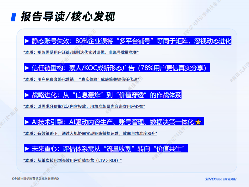 2025年全域社媒矩阵营销效率指数报告 第3页